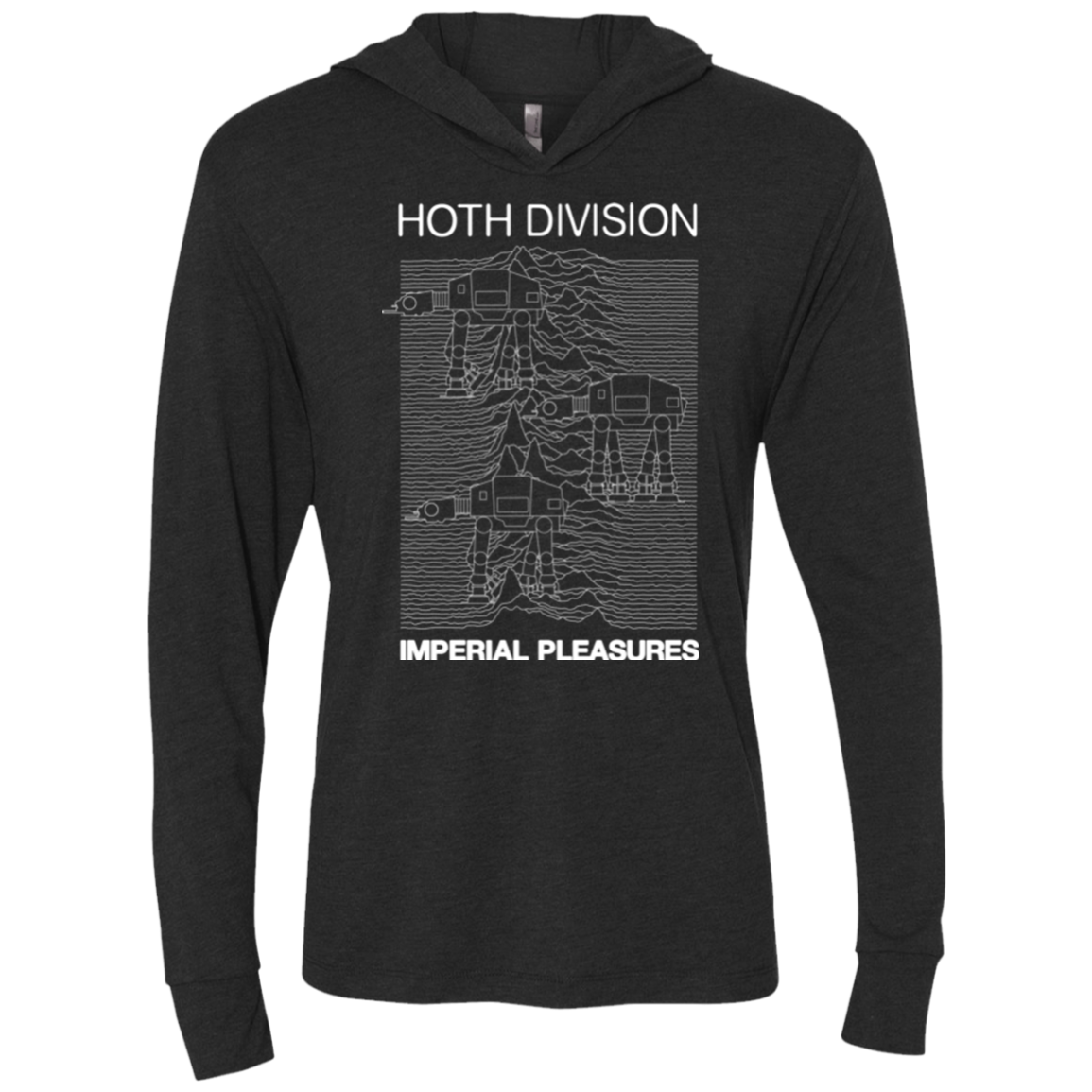 Imperial Pleasures Triblend Long Sleeve Hoodie Tee