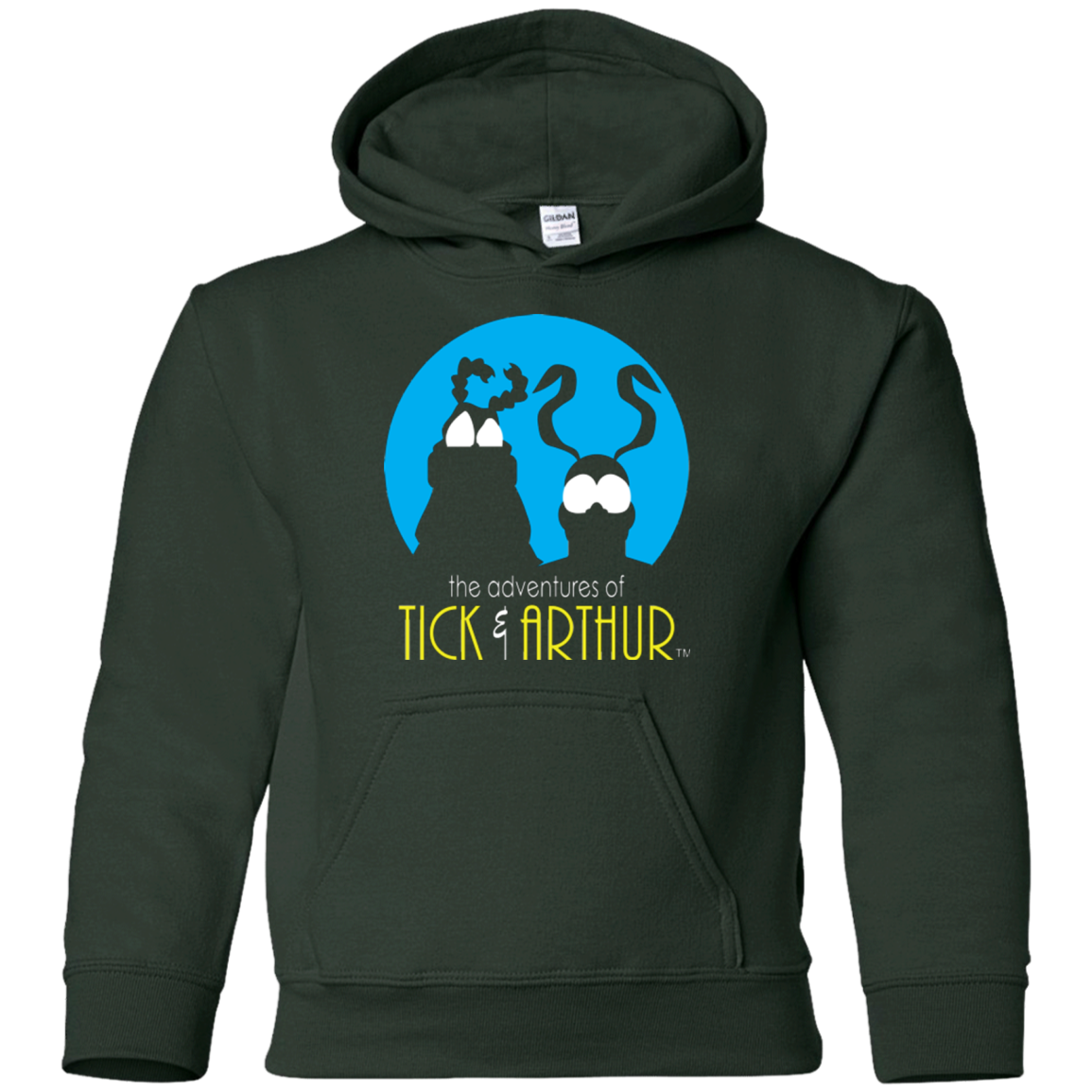 Tick and Arthur Youth Hoodie