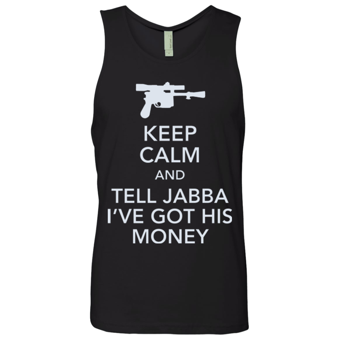 Tell Jabba (2) Men's Premium Tank Top
