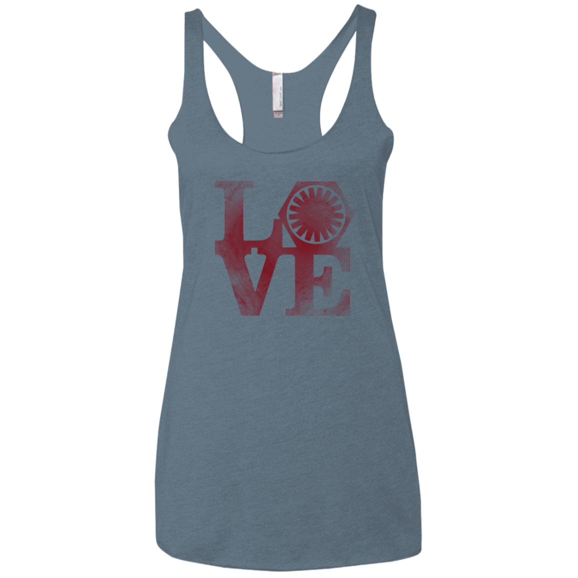 LOVE First Order Women's Triblend Racerback Tank