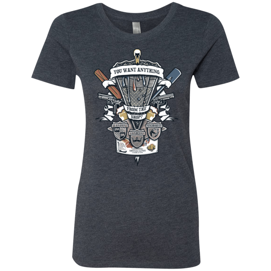 Three Cornetto's Crest Women's Triblend T-Shirt