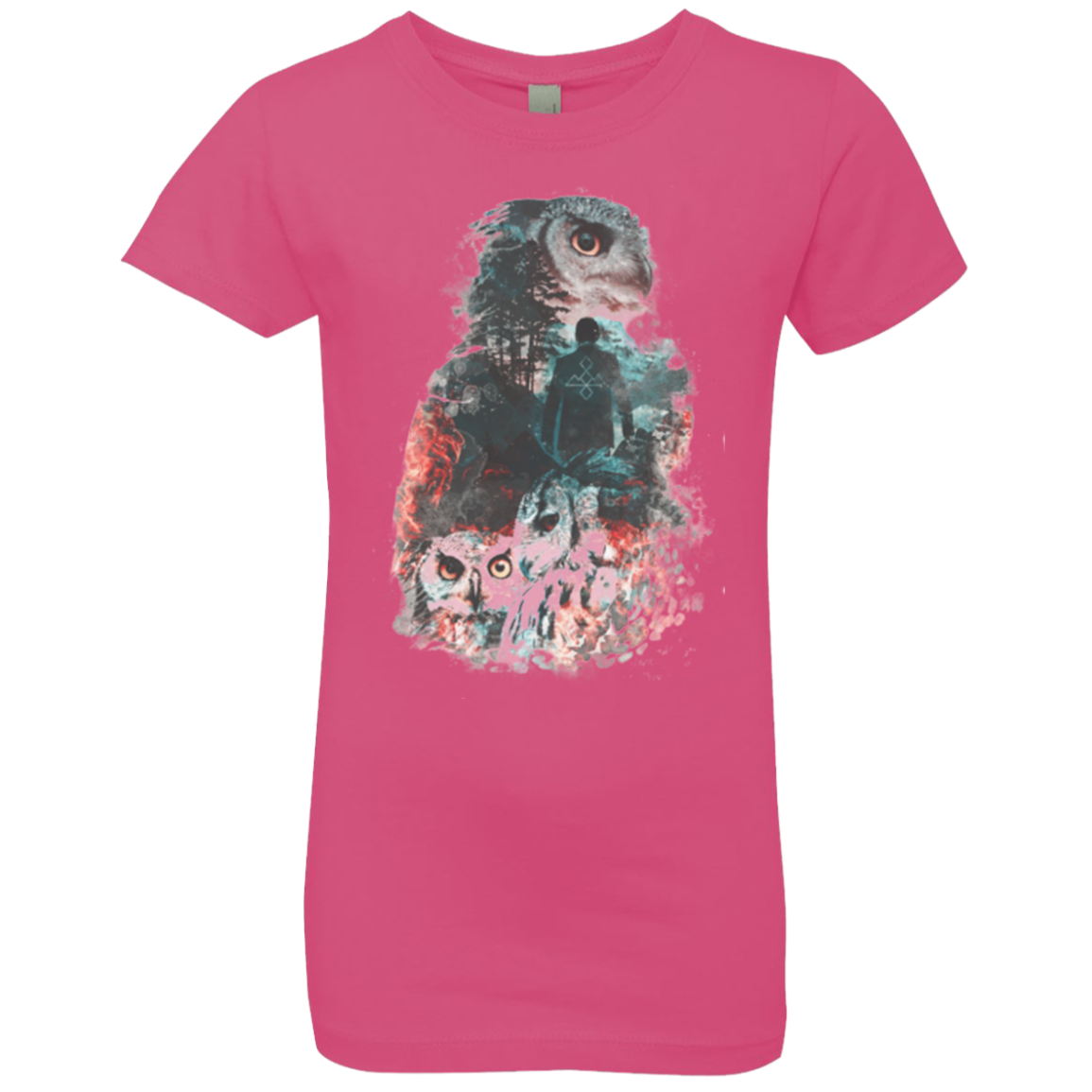 The Owls are Not What They Seem Girls Premium T-Shirt