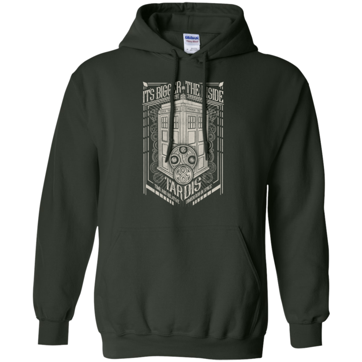 The Vintage Series - It's Bigger on The Inside Pullover Hoodie