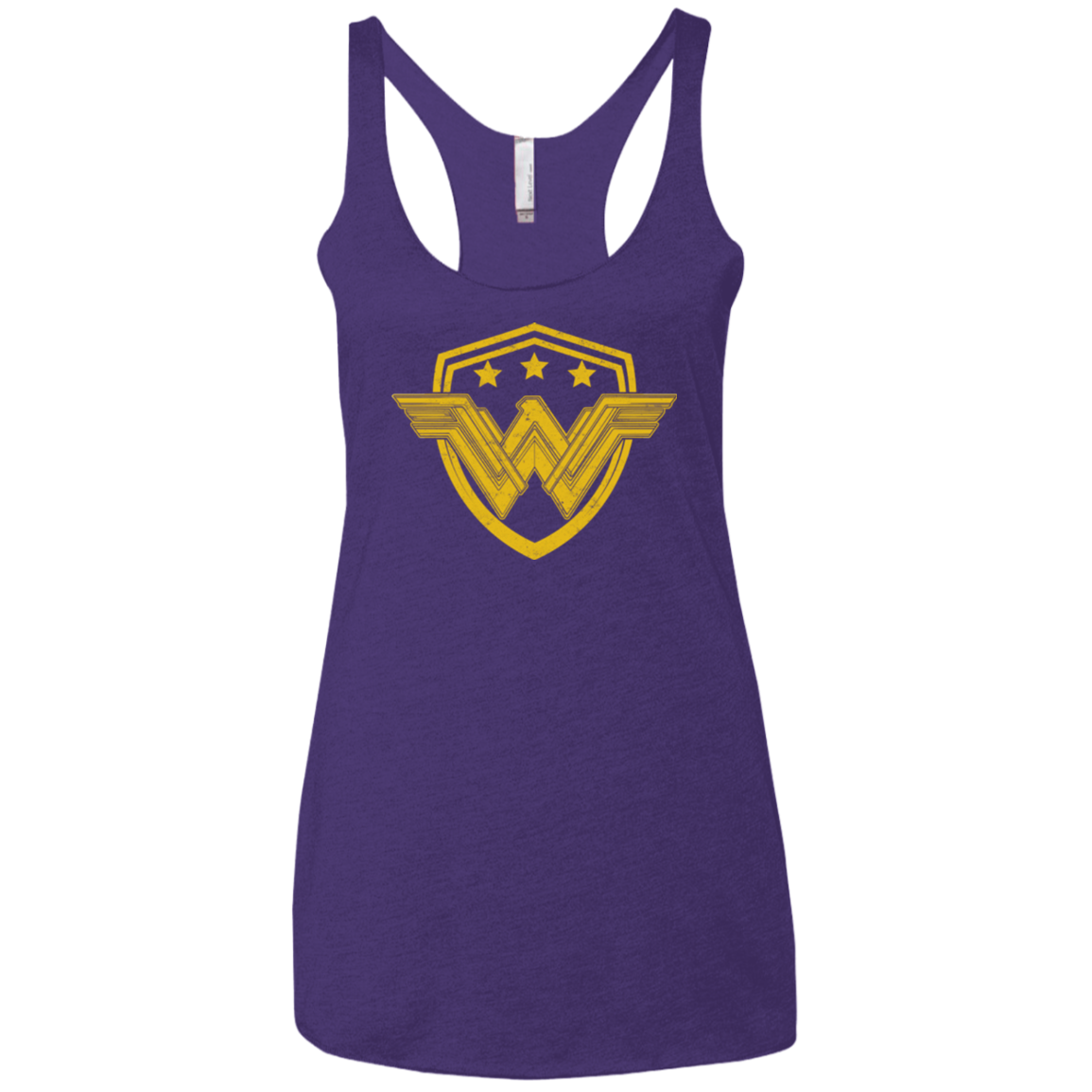 Wonder Eagle Women's Triblend Racerback Tank