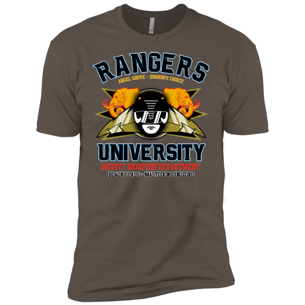 Rangers U Black Ranger Men's Premium T-Shirt