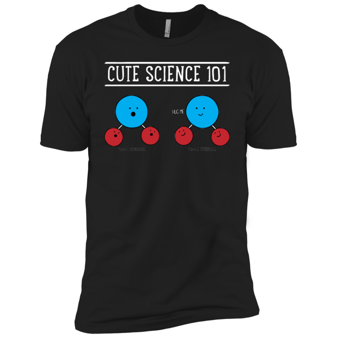 Cute Science - Hydrophobic & Hydrophillic Boys Premium T-Shirt