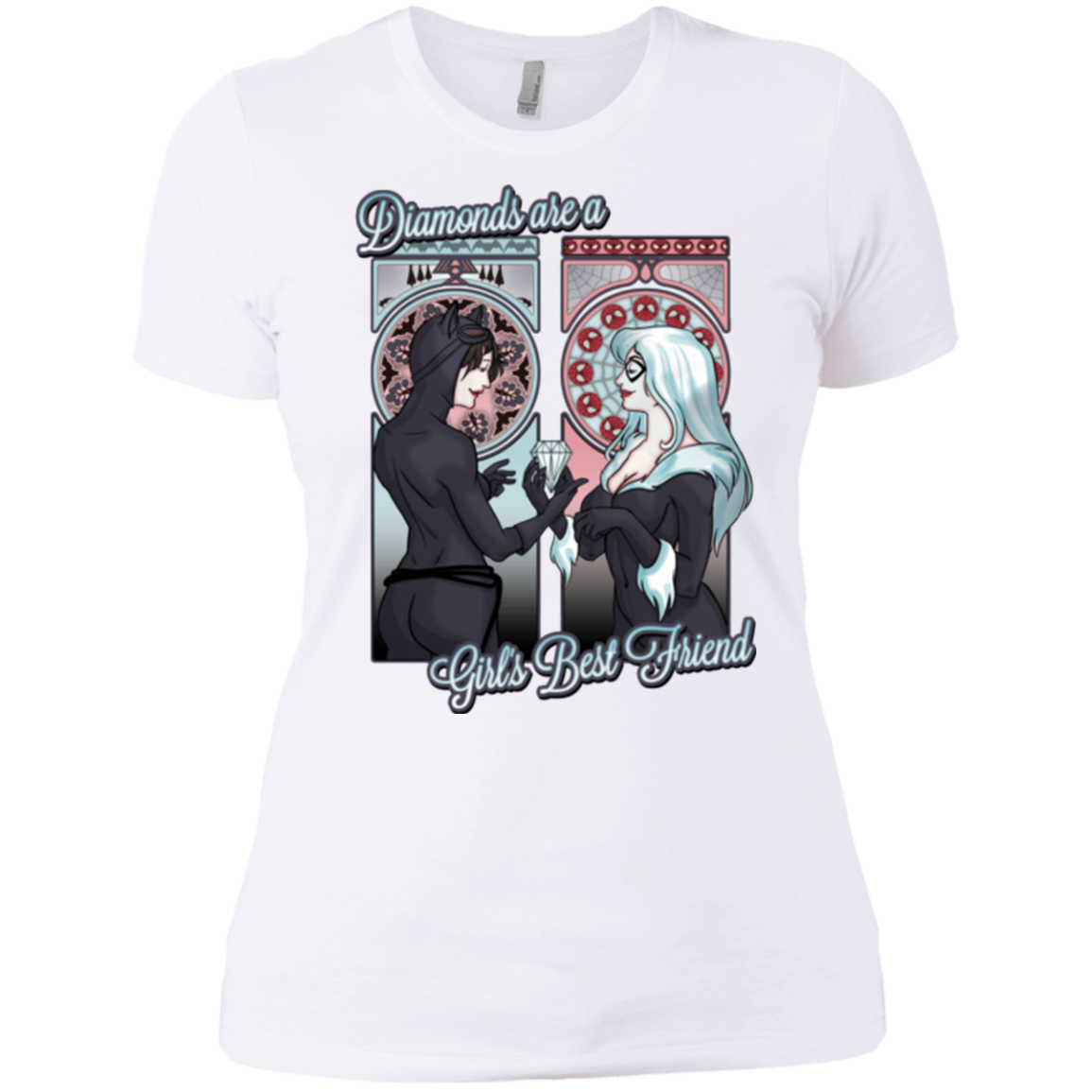 Diamonds are a Girl's Best Friend Women's Premium T-Shirt