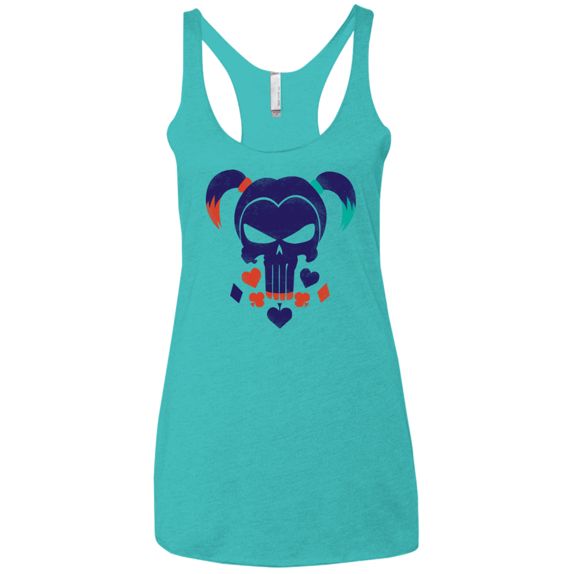 PUDDINSHER Women's Triblend Racerback Tank