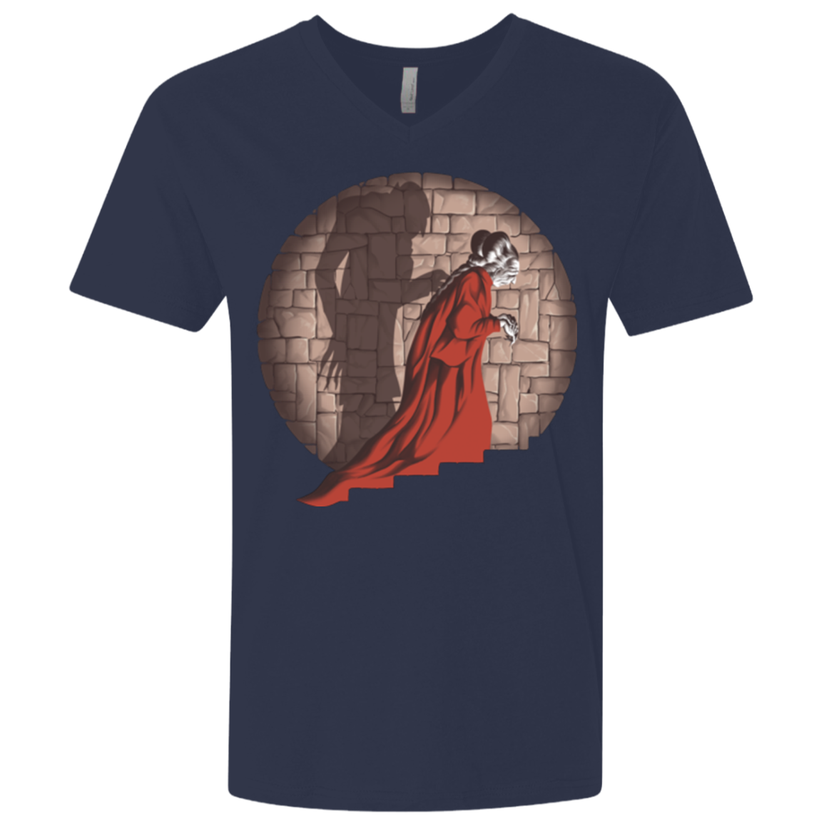 Shadow Mismatch Men's Premium V-Neck