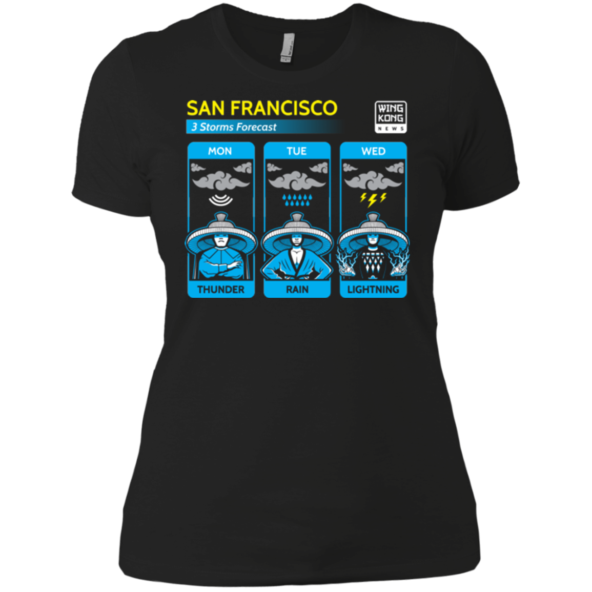 Three Storms Women's Premium T-Shirt