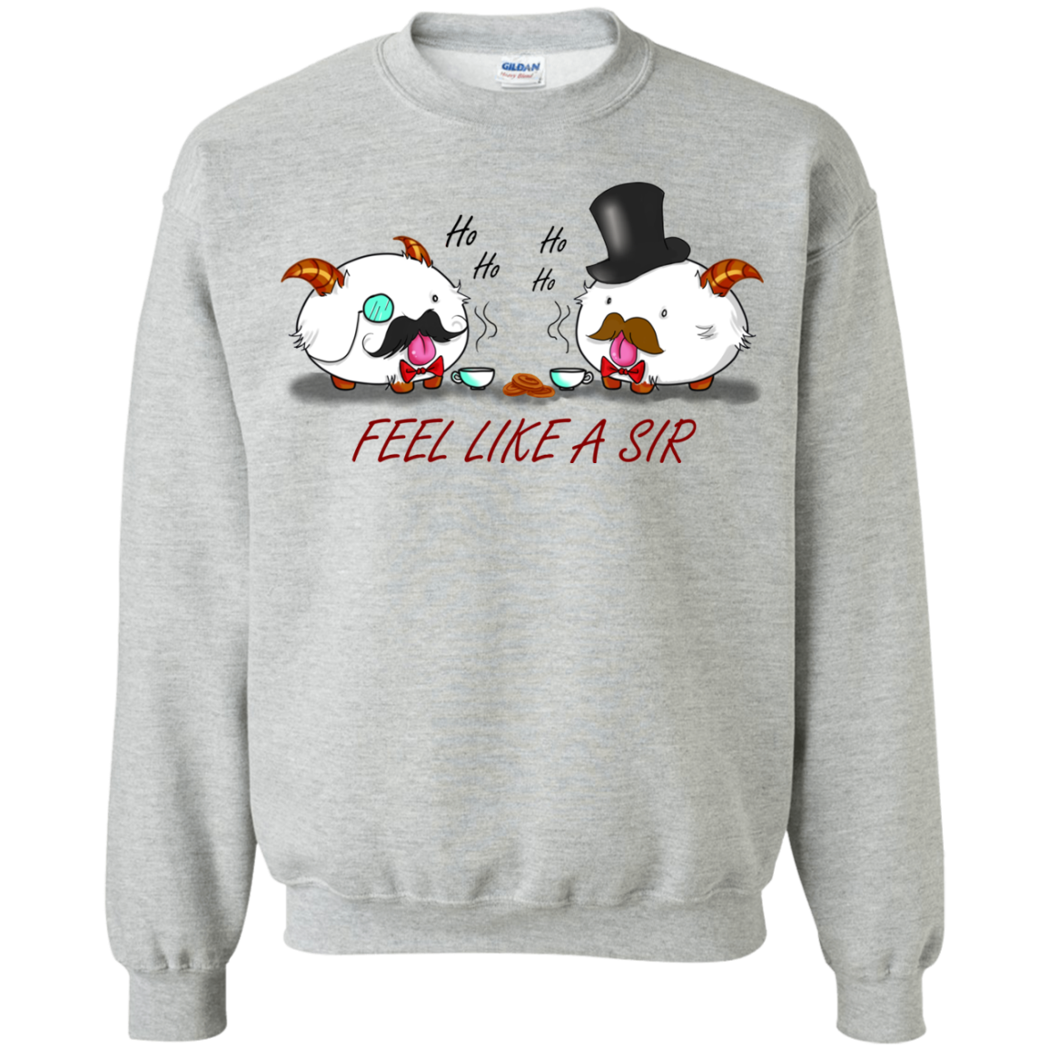 Poros like a sir Crewneck Sweatshirt