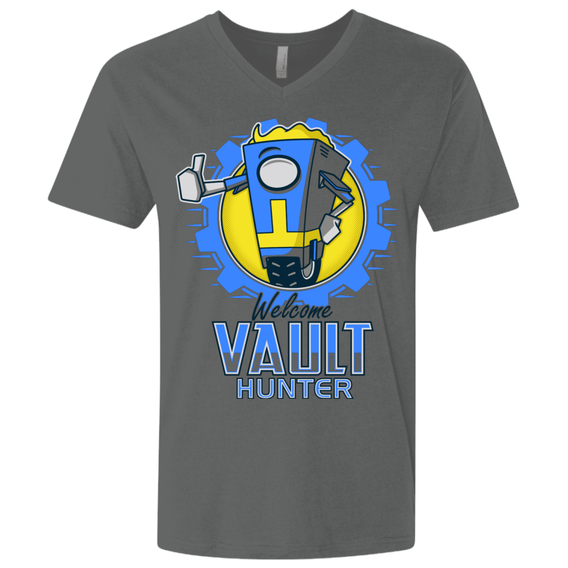 Welcome Vault Hunter Men's Premium V-Neck