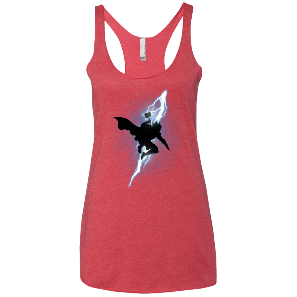The Thunder God Returns Women's Triblend Racerback Tank
