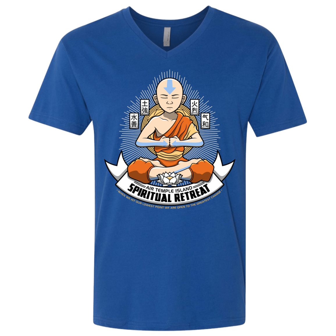 SPIRITUAL RETREATT Men's Premium V-Neck