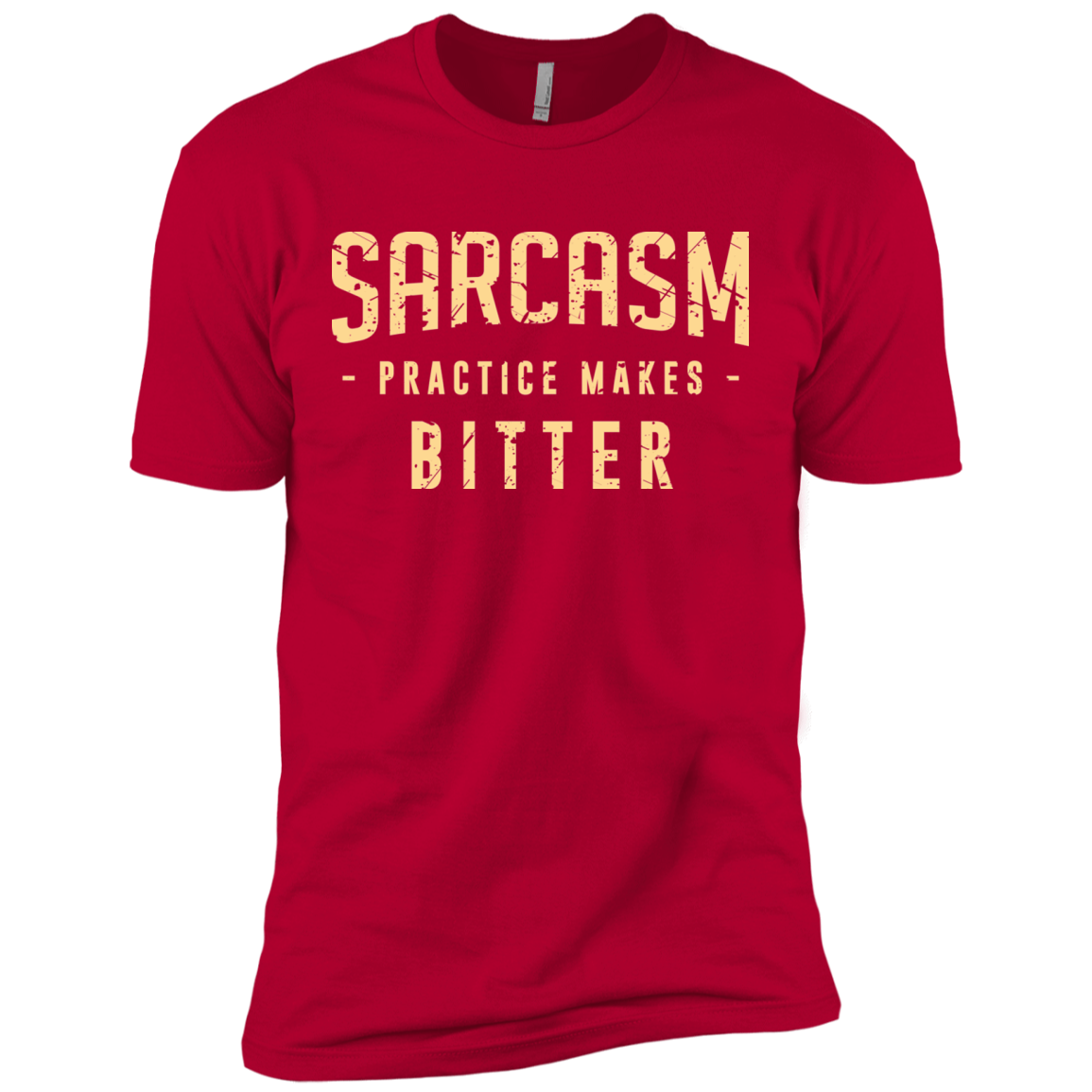 PRACTICE MAKES BITTER Men's Premium T-Shirt