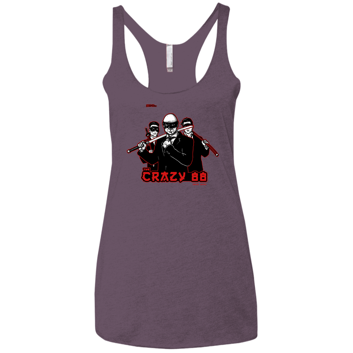 Join The Gang Women's Triblend Racerback Tank