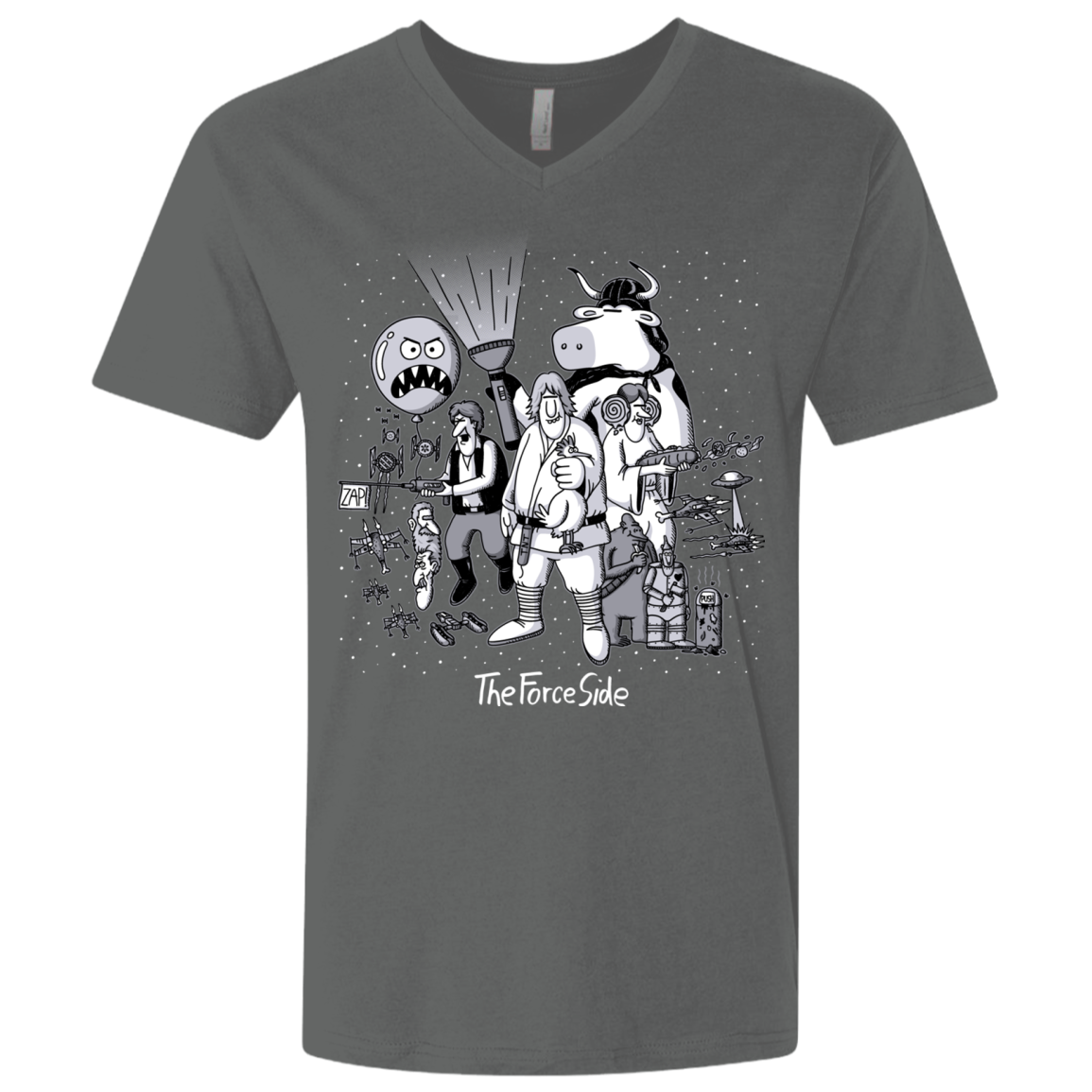 The Force Side Men's Premium V-Neck