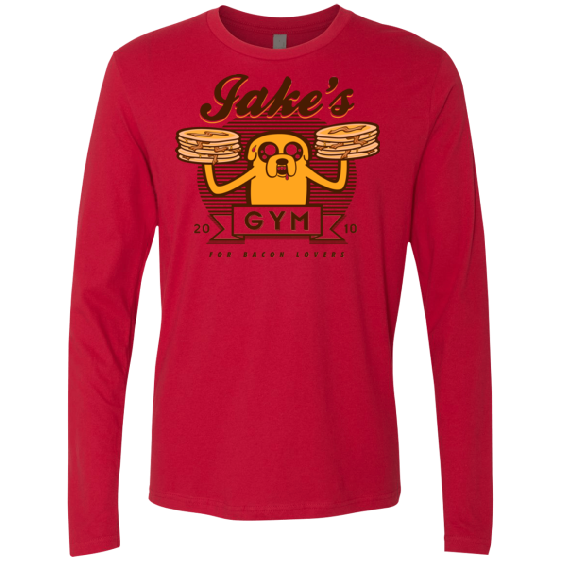 Bacon lovers gym Men's Premium Long Sleeve