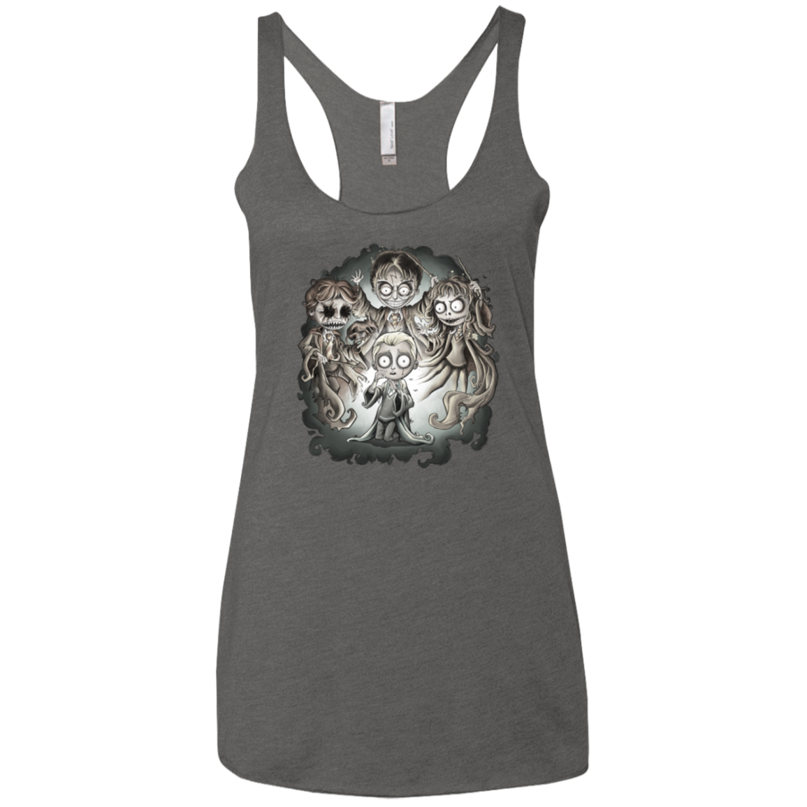 Dracos Nightmare Women's Triblend Racerback Tank