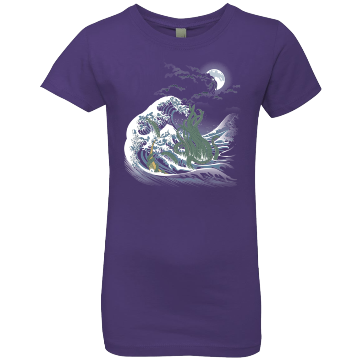 Wave Of R'lyeh Girls Premium T-Shirt