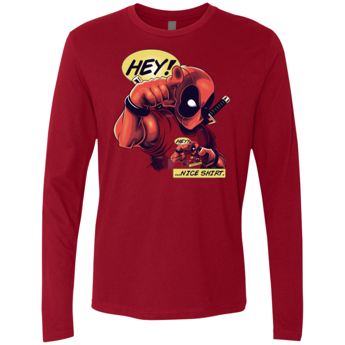 Nice Shirt Men's Premium Long Sleeve