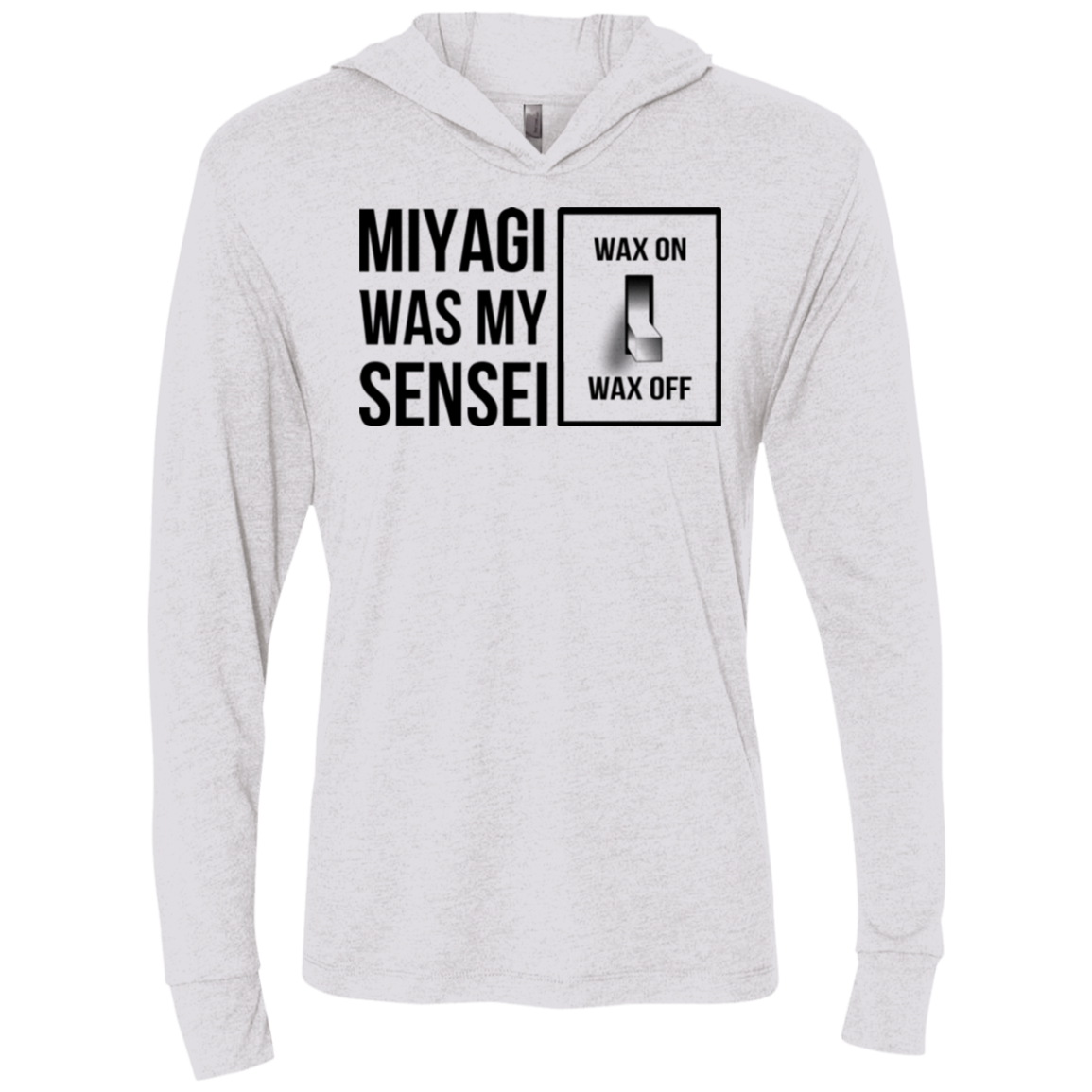 My Sensei Triblend Long Sleeve Hoodie Tee