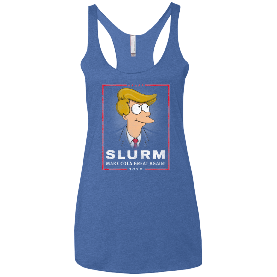 Donald J Fry Elect Women's Triblend Racerback Tank