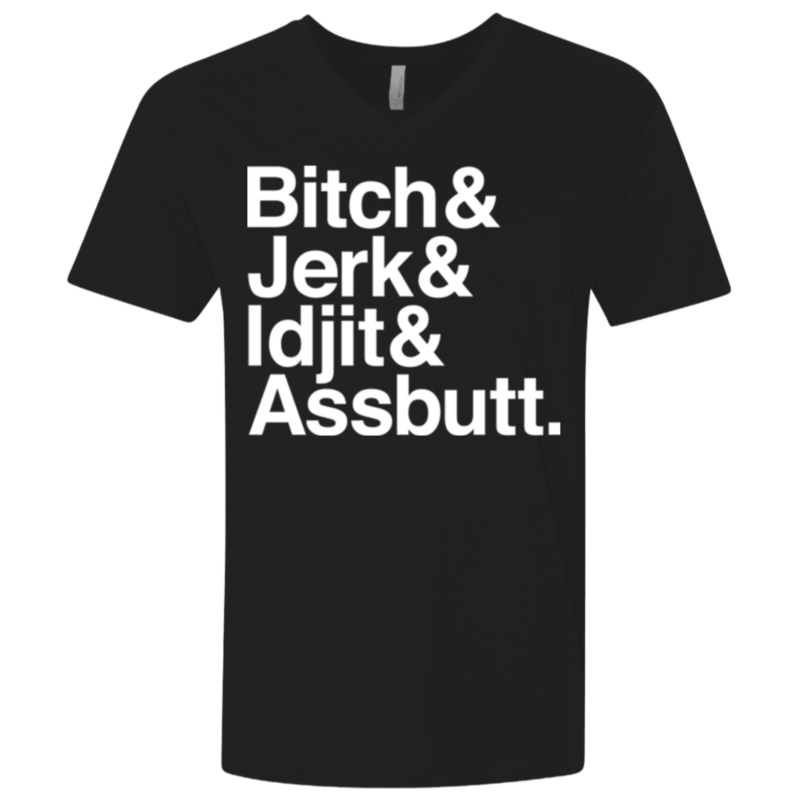 Team Free Will Helvetica Men's Premium V-Neck