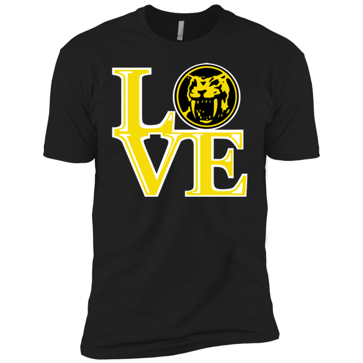 Yellow Ranger LOVE Boys Premium T-Shirt
