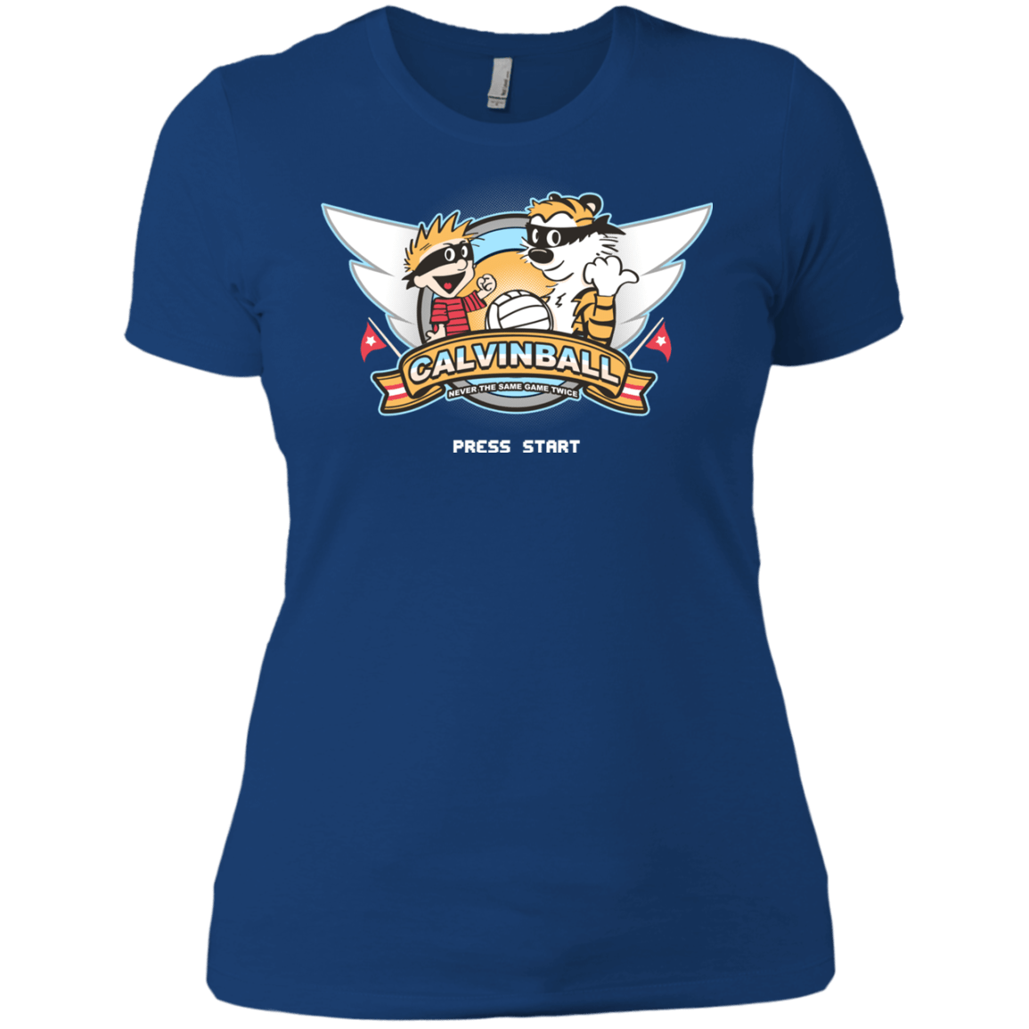 T-Shirts Royal / X-Small Calvinball Video Game Women's Premium T-Shirt