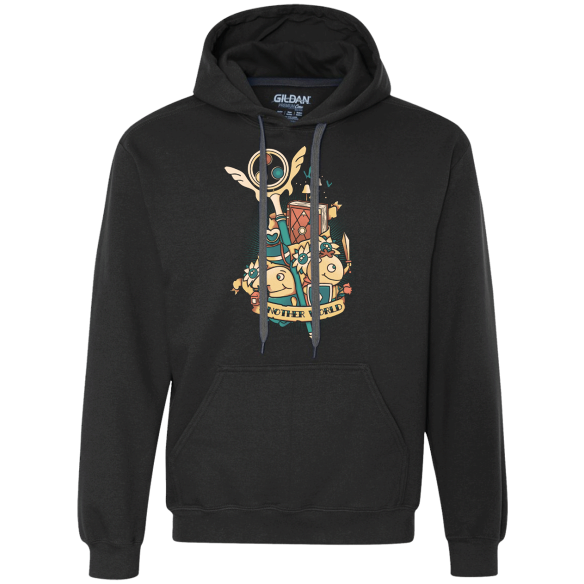 Another world Premium Fleece Hoodie