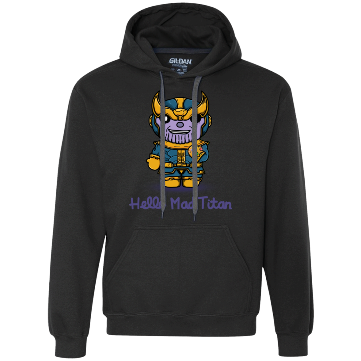 Hello Mad Titan Premium Fleece Hoodie