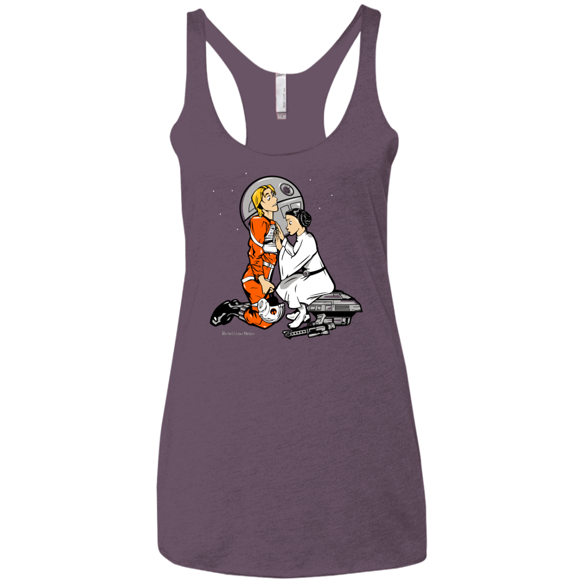 Rebellion Hero Women's Triblend Racerback Tank