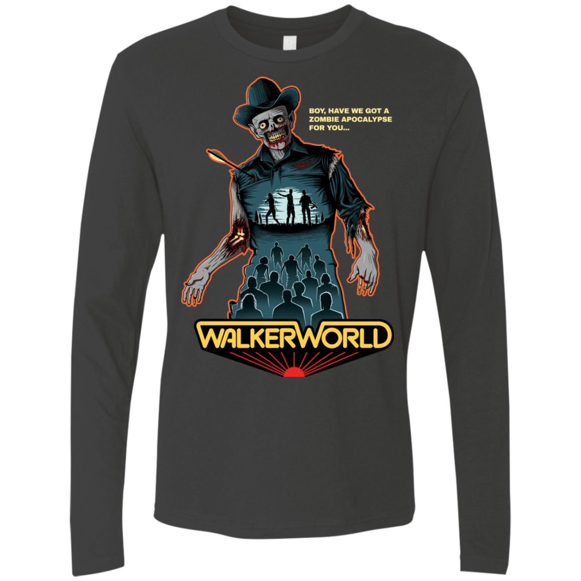 Walker World Men's Premium Long Sleeve