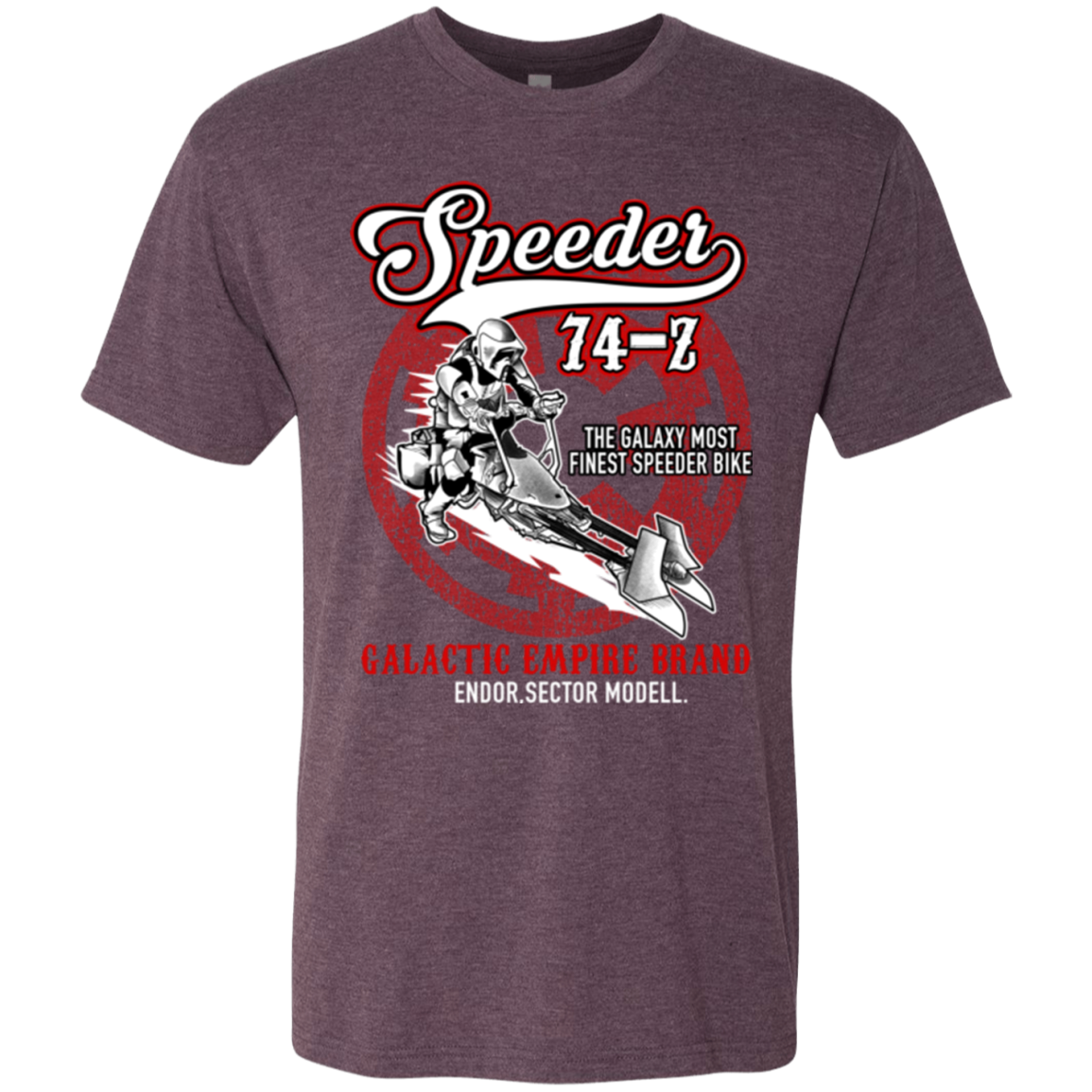 The Speeder Men's Triblend T-Shirt