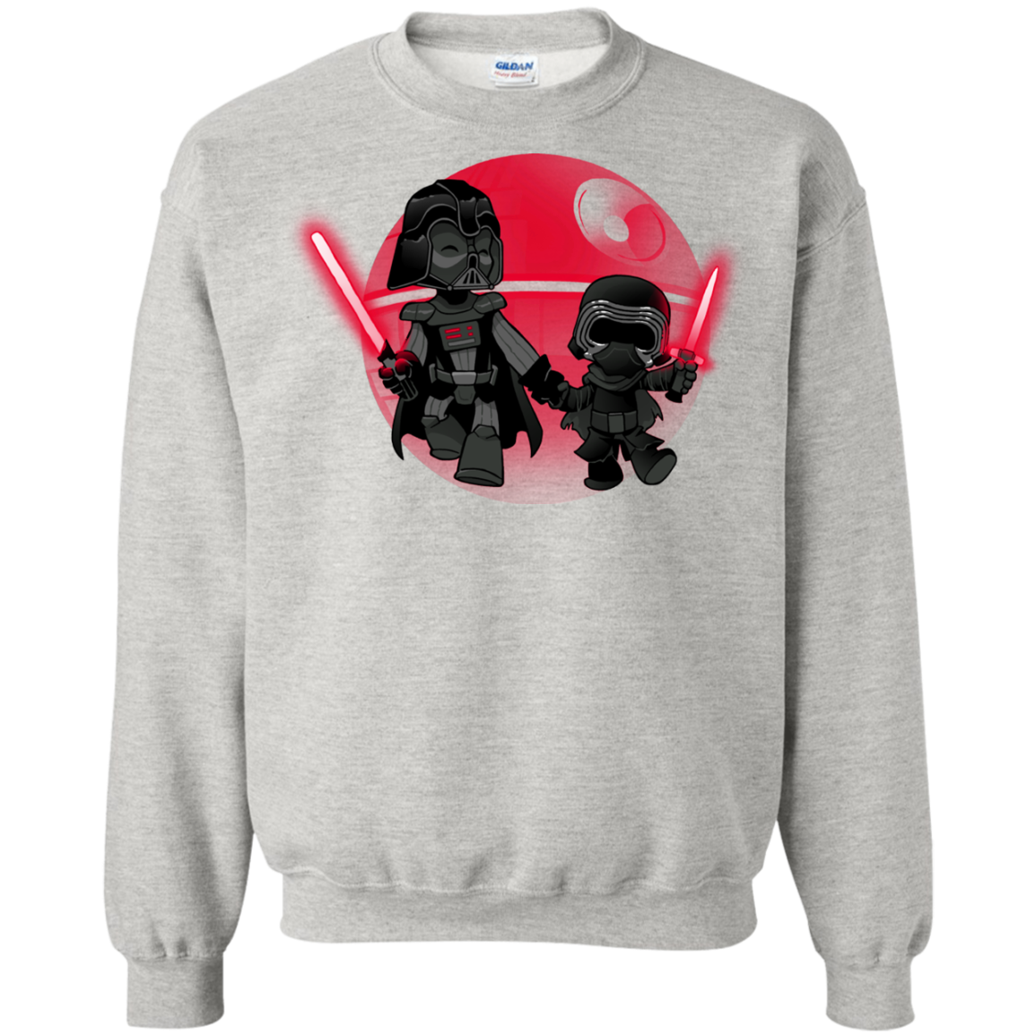 Darth Grandpa Crewneck Sweatshirt