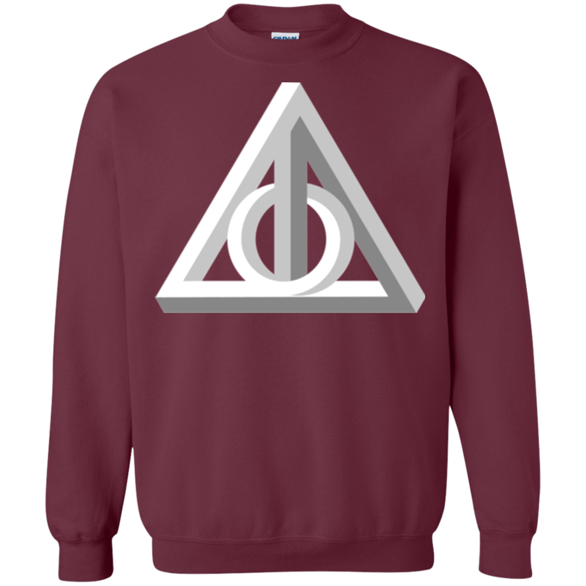 Deathly Impossible Hallows Crewneck Sweatshirt