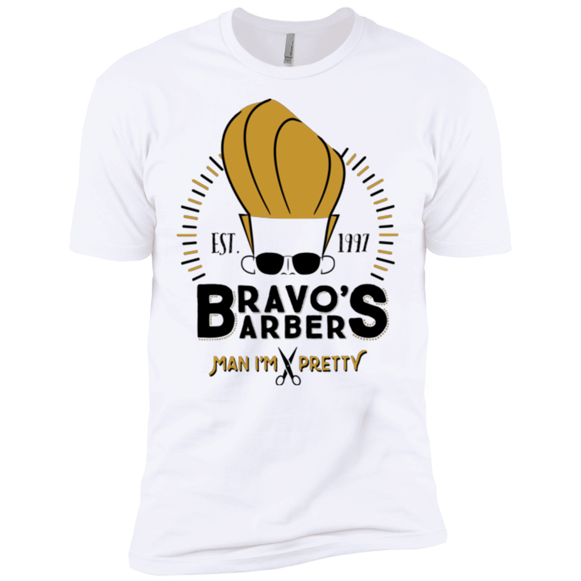 Bravos Barbers Men's Premium T-Shirt