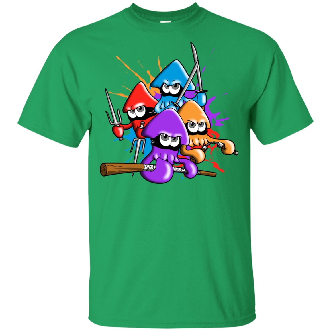 Teenage Mutant Ninja Squids Youth T-Shirt