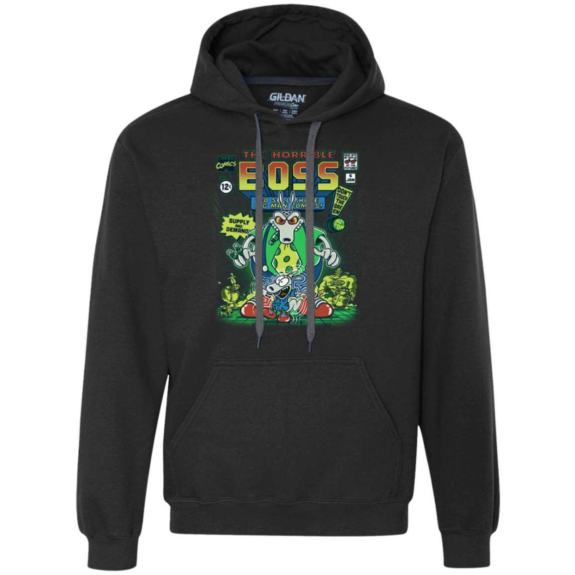 The Horrible Boss Premium Fleece Hoodie