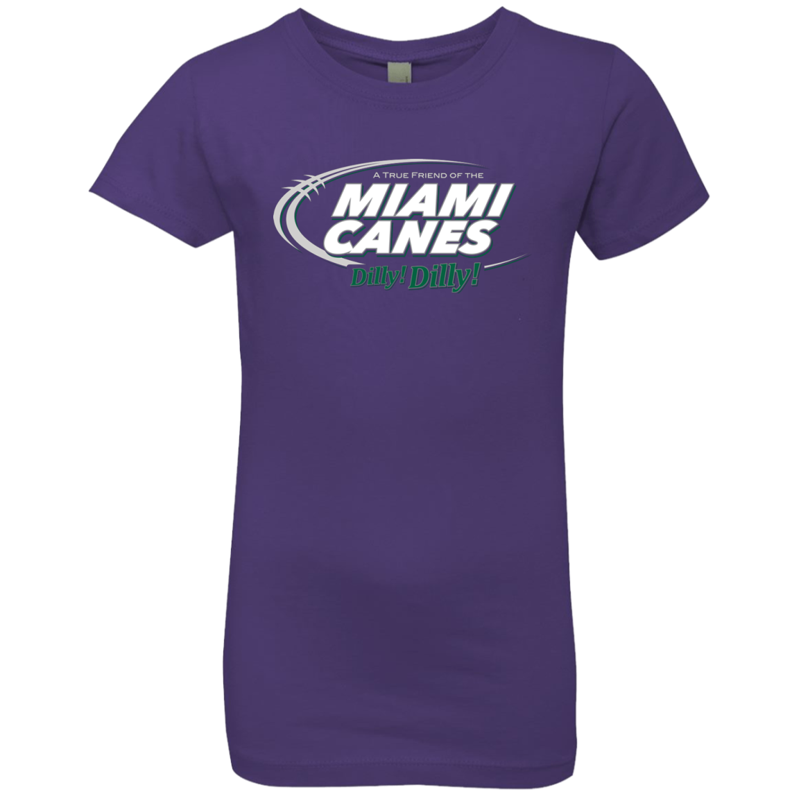 Miami Dilly Dilly Girls Premium T-Shirt