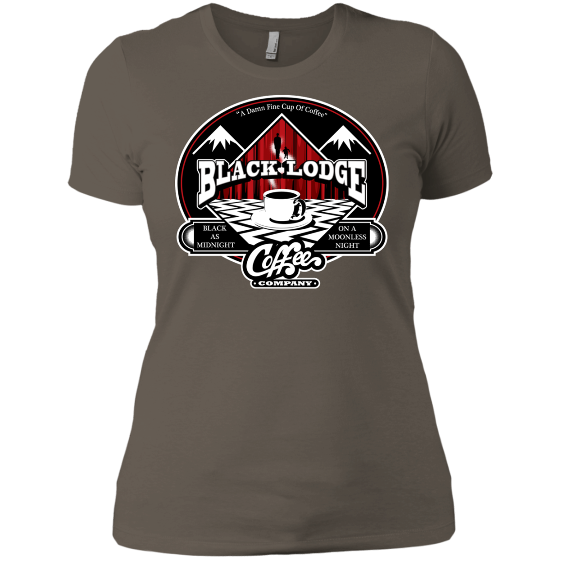 Black Lodge Coffee Company Women's Premium T-Shirt