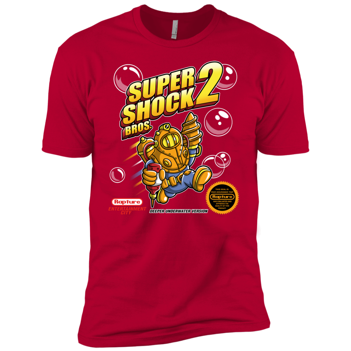 Super Shock Bros 2 Boys Premium T-Shirt