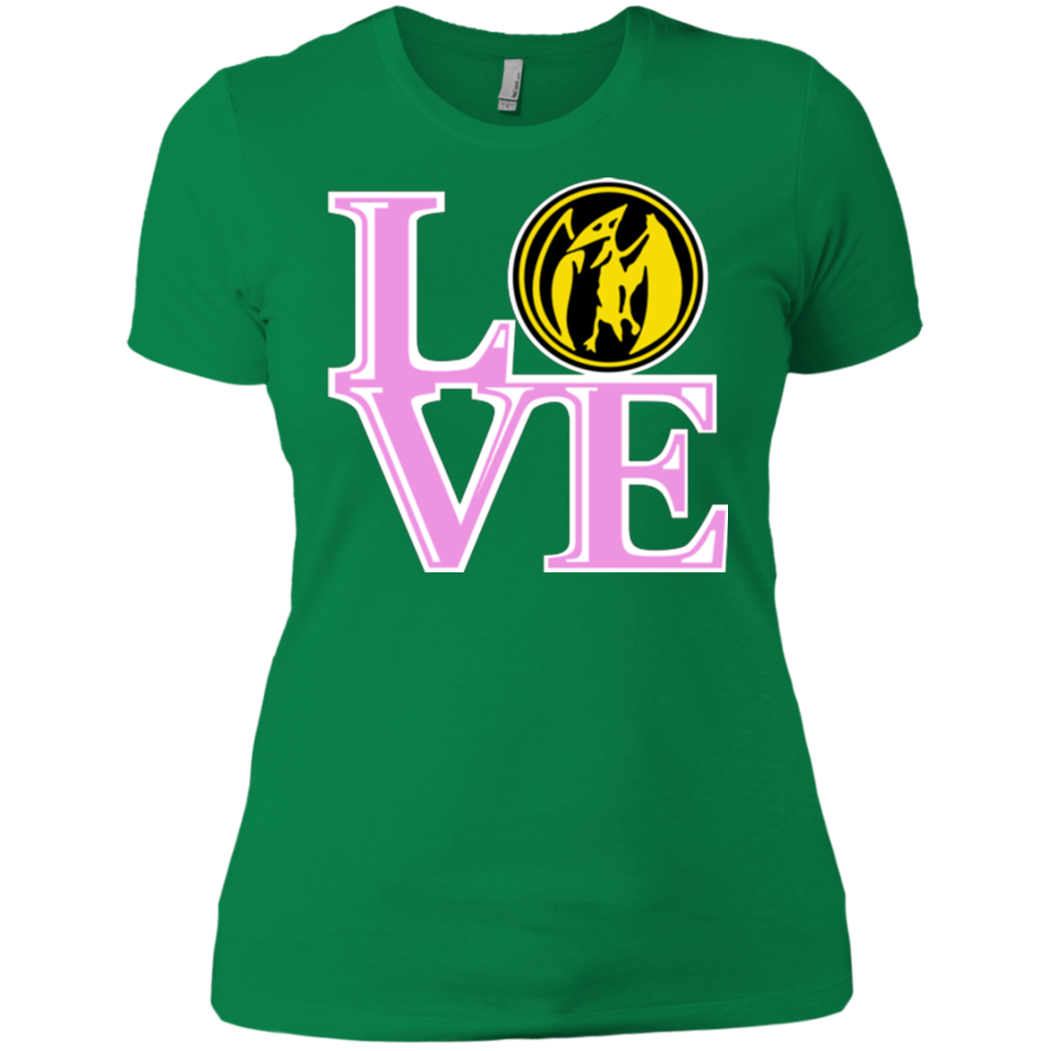 Pink Ranger LOVE Women's Premium T-Shirt
