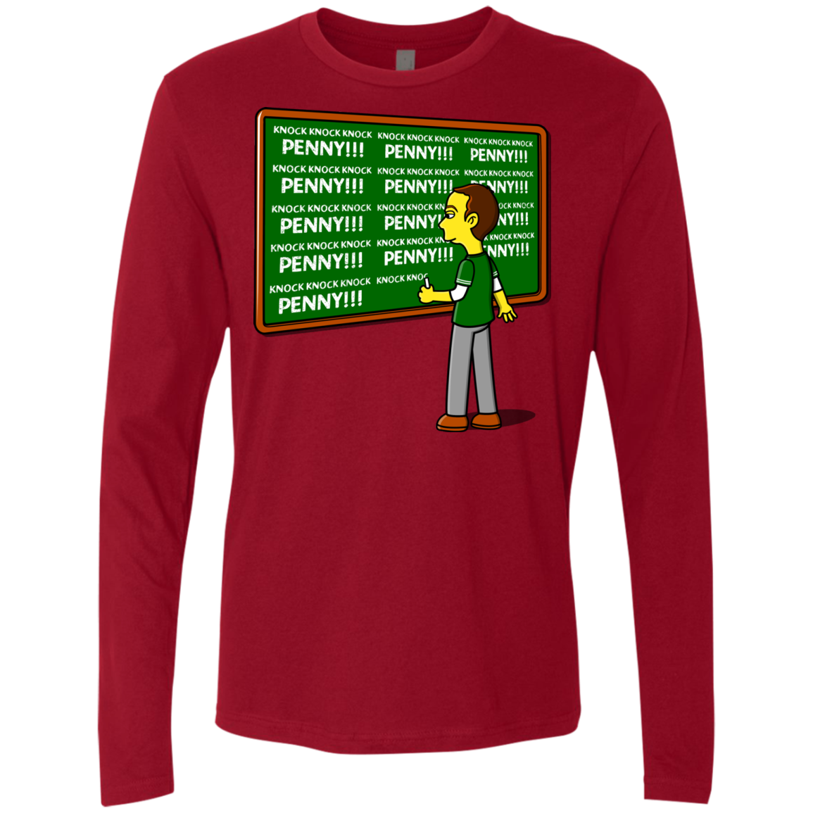 Blackboard Theory Men's Premium Long Sleeve