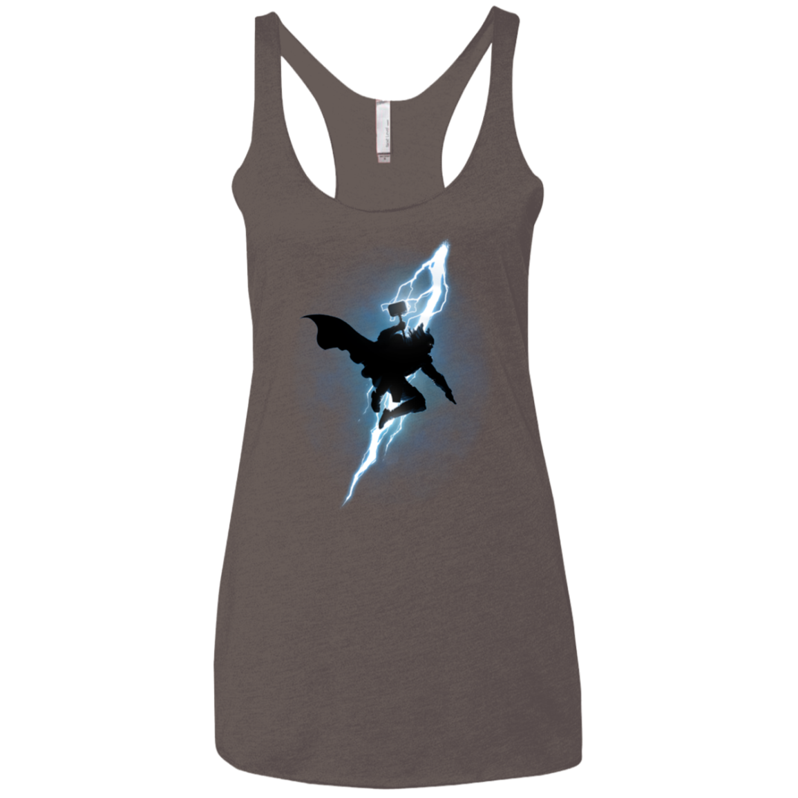 The Thunder God Returns Women's Triblend Racerback Tank