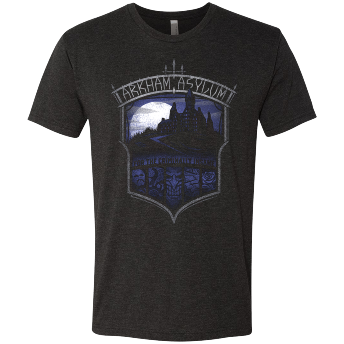 Arkham Asylum Men's Triblend T-Shirt