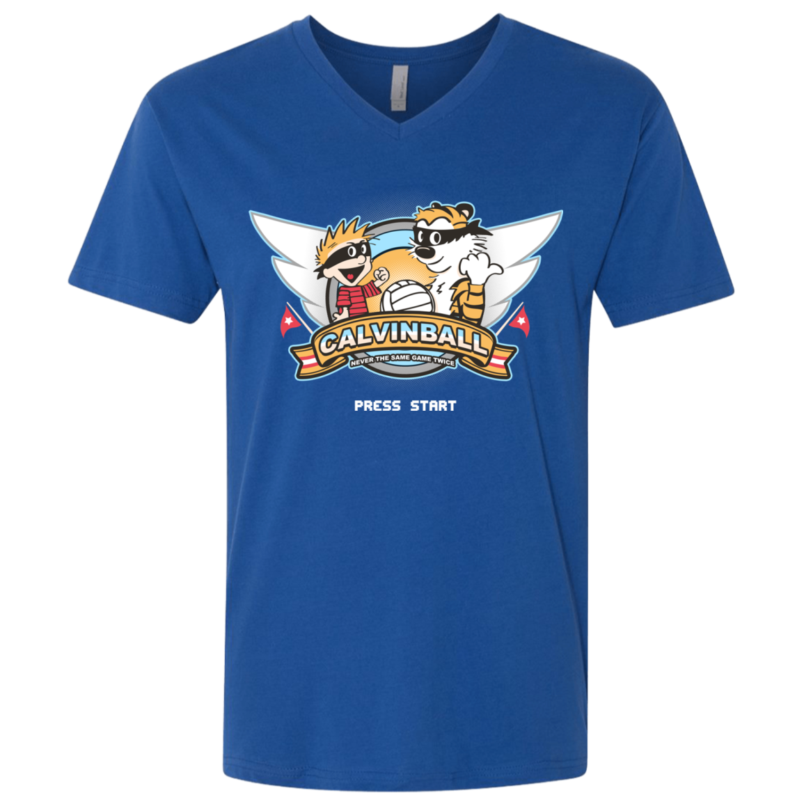 Calvinball Video Game Men's Premium V-Neck