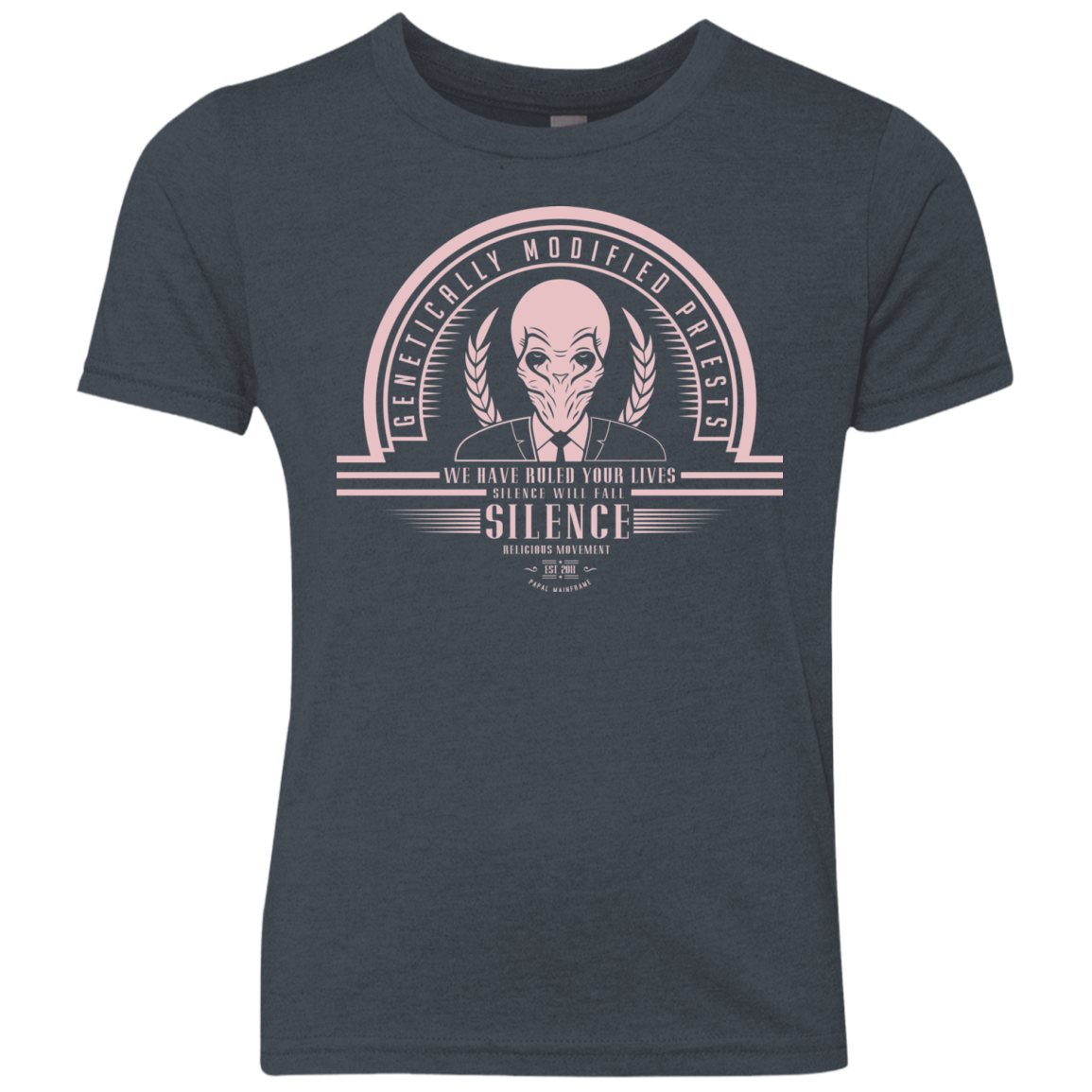 Who Villains Silence Youth Triblend T-Shirt