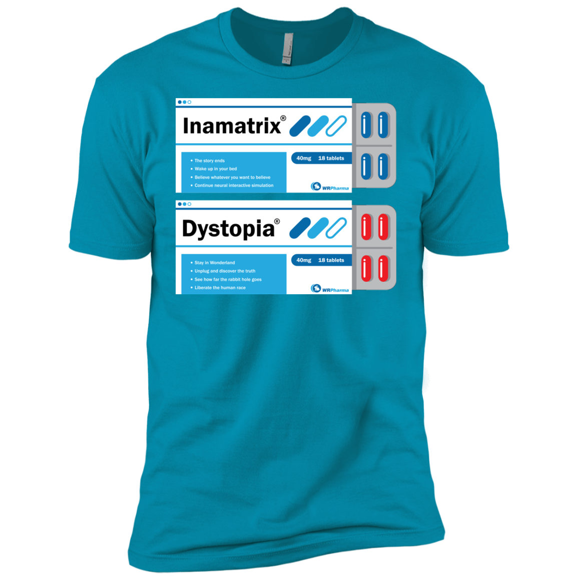 Red or Blue Men's Premium T-Shirt